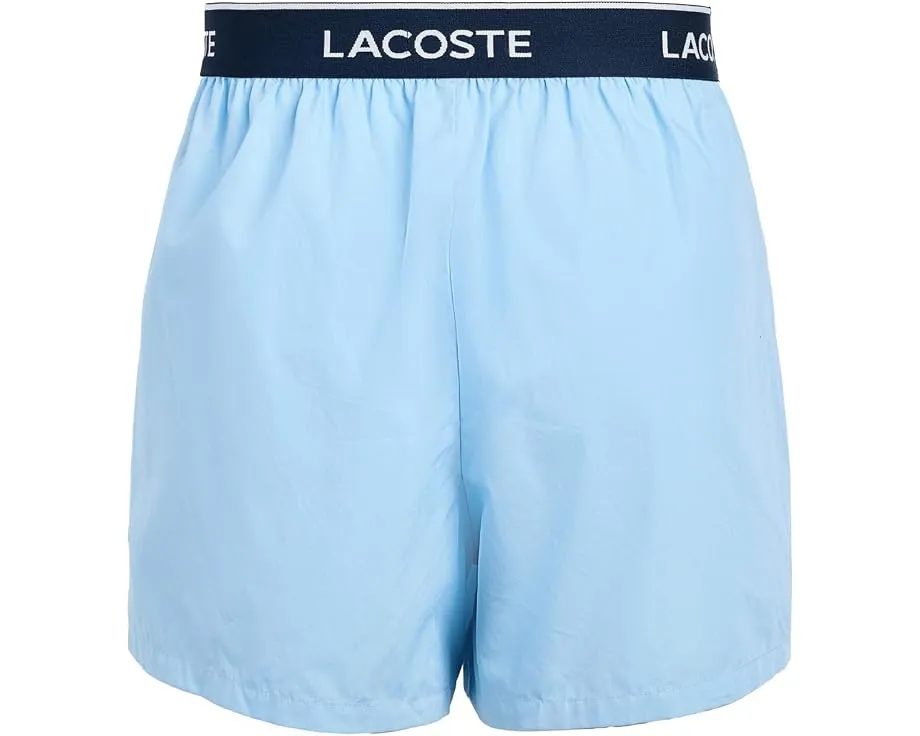 Набор из 3 боксеров Lacoste из хлопкового поплина