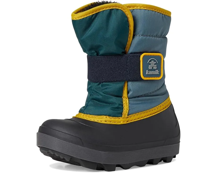 Зимние сапоги Kamik Snowbug 7 для малышей с искусственным мехом и экологичными материалами