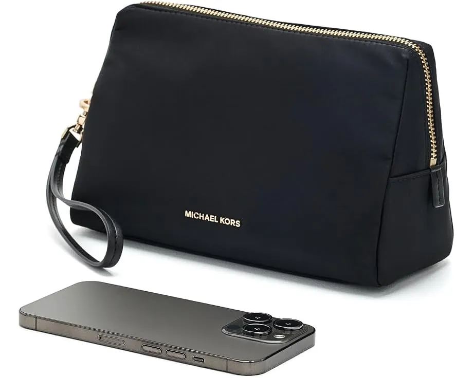 Косметичка Zadie Large Cosmetic Wristlet MICHAEL Michael Kors черная