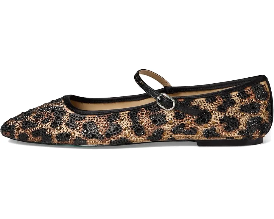 Балетки Blue by Betsey Johnson Lorel с леопардовым принтом и стразами