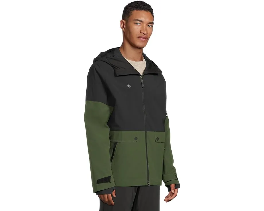 Куртка Obermeyer Big & Tall A.M.F. с рейтингом водонепроницаемости 20k/20k и вентиляцией CZV