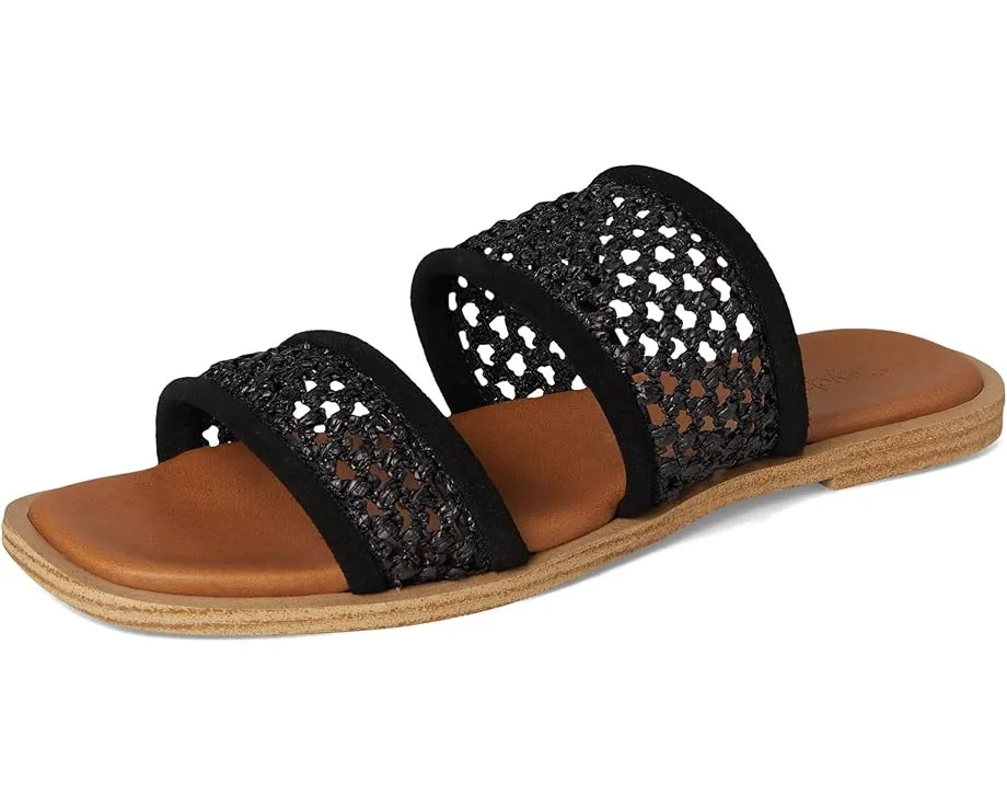 Сандалии-слипоны Seychelles Water Lilly Suede Slide с двумя плетеными ремешками