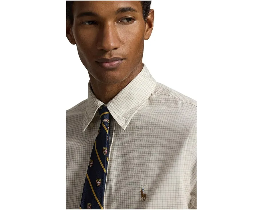 Рубашка-оксфорд Polo Ralph Lauren Performance с влагоотводящими свойствами