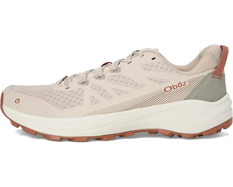 Трекинговые кроссовки Oboz Katabatic LT Low с полиэстеровым верхом и резиновой подошвой