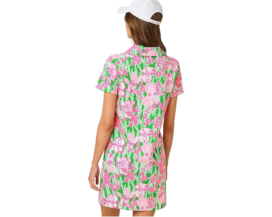 Lilly Pulitzer платье Eleni с защитой UPF 50+ и длинными рукавами