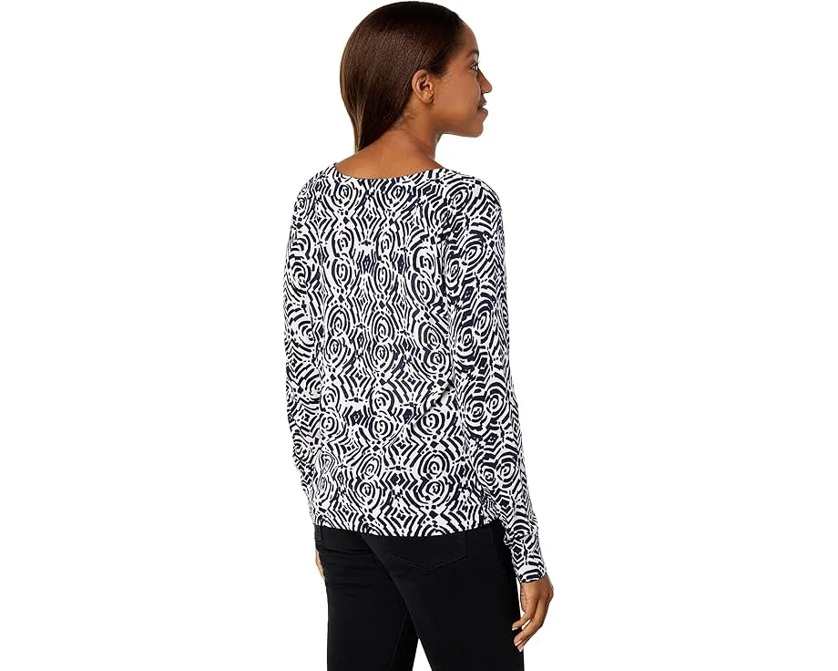 Свитер Hatley Katie с принтом и прямым подолом