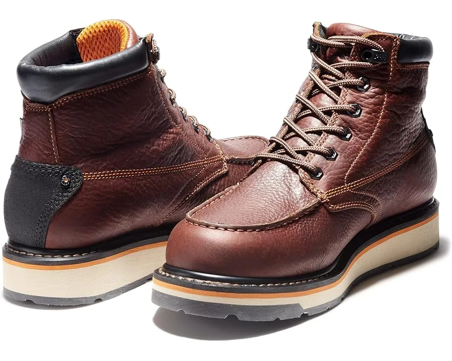 Timberland PRO Gridworks 6" водонепроницаемые ботинки с мягким мысом и мокасиновым носком