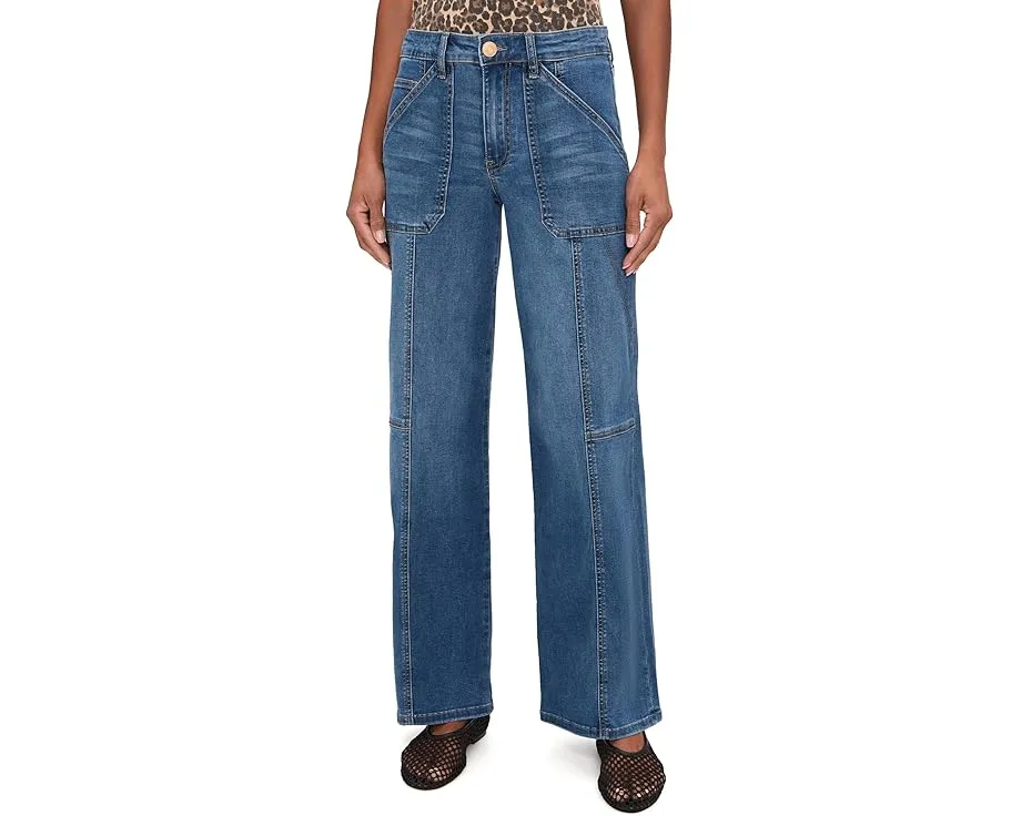 Джинсы KUT from the Kloth Jodi с высокой посадкой и прямыми штанинами