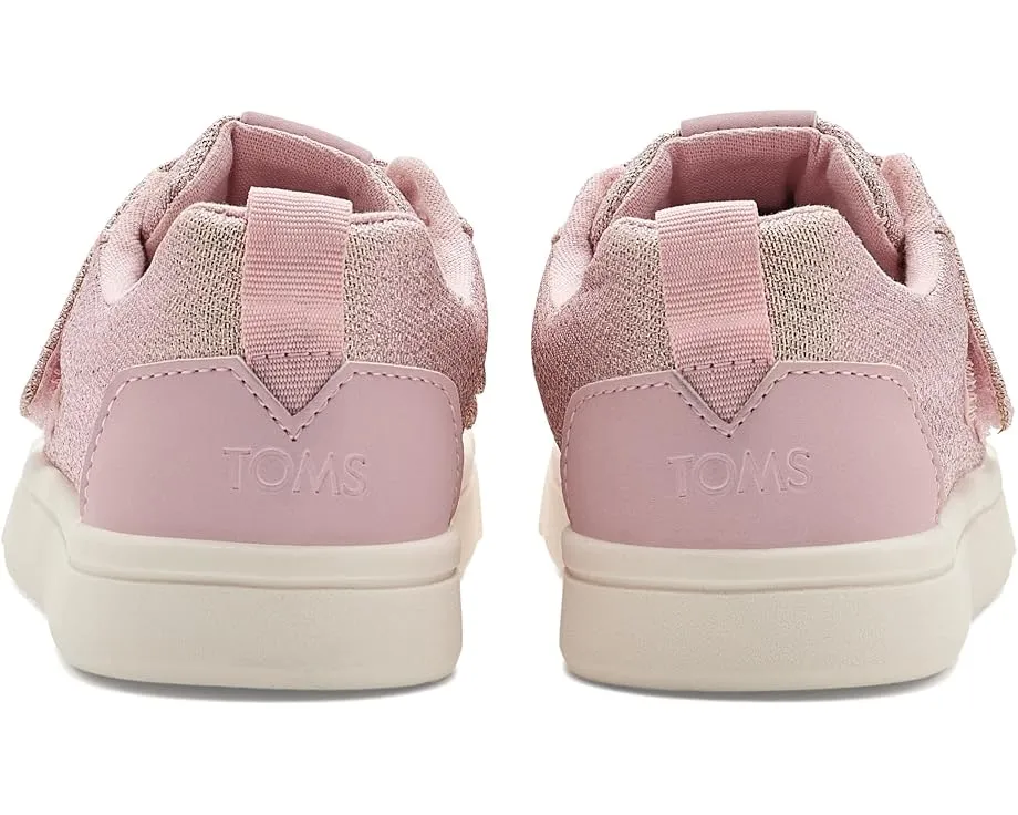 Кроссовки TOMS Cruz Double Strap на липучке розовые для детей