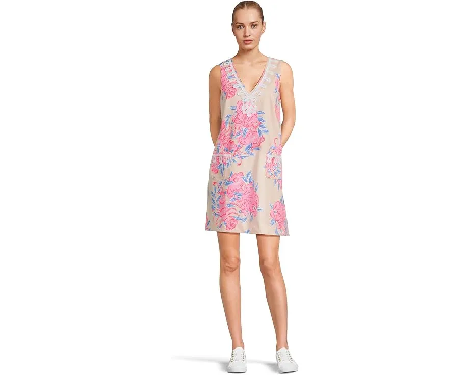 Платье-шелл Lilly Pulitzer Sidonie Stretch Shift с кружевной отделкой