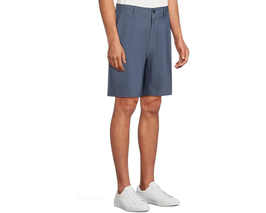Шорты Hurley Phantom Heather Walkshorts 20 с 4-сторонним стрейчем и влагоотталкивающим покрытием