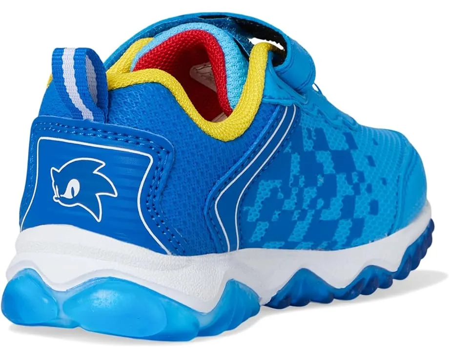 Светящиеся кроссовки Josmo Sonic The Hedgehog для детей с липучкой