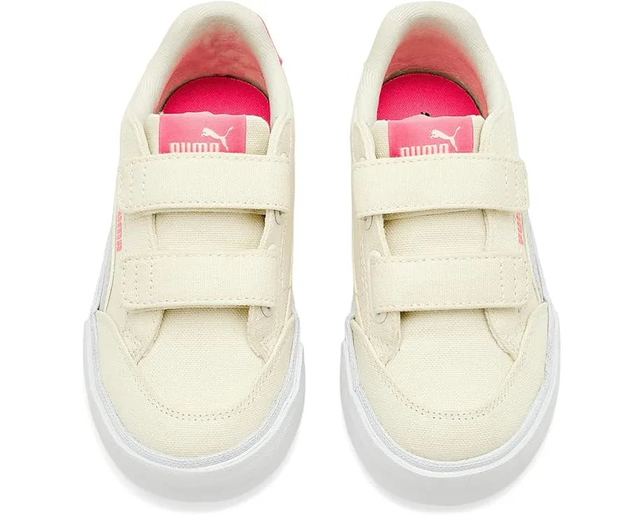 Puma Court Classic Vulc Hook And Loop детские кроссовки на липучках из переработанных материалов