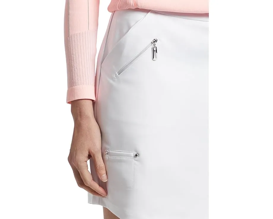 Юбка-шорты Elegante 17 дюймов (43 см) с карманами на молнии