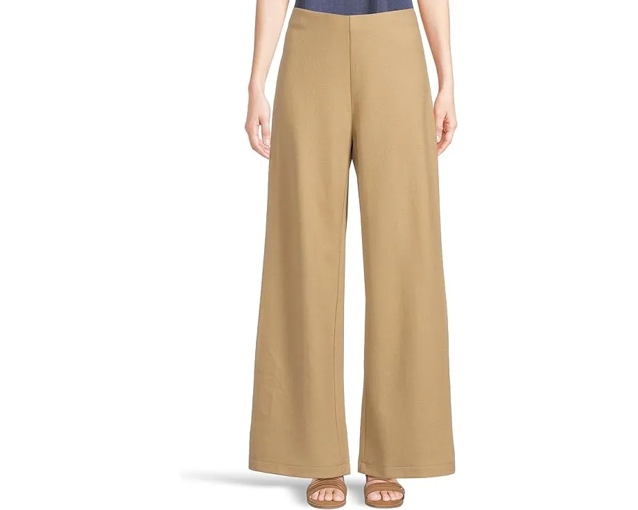 Широкие брюки Eileen Fisher из фетрового джерси