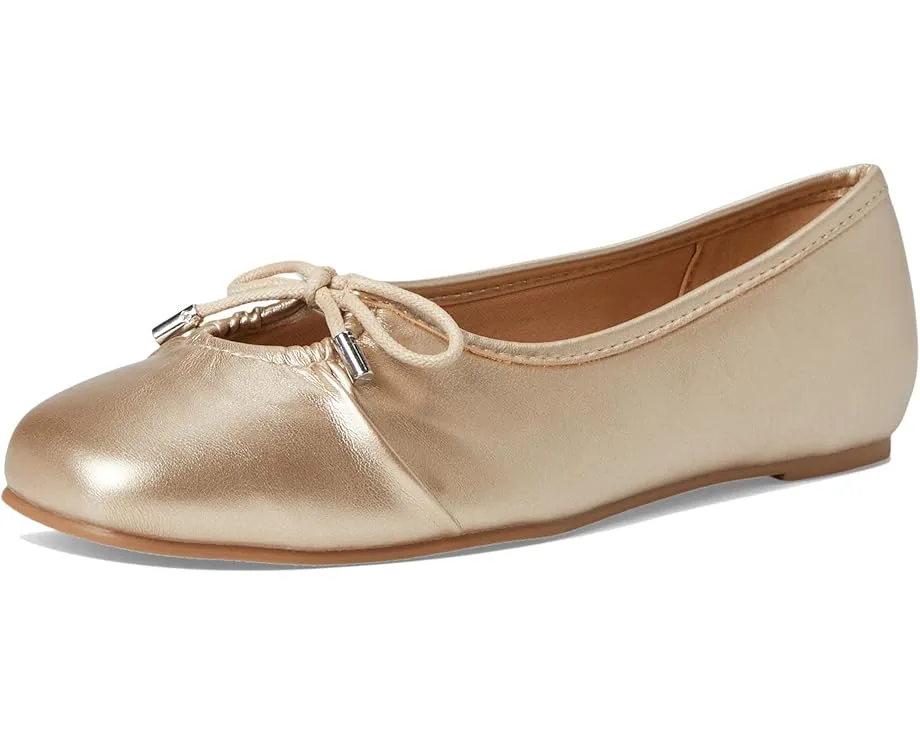 Балетки Callee с квадратным носком и бантом из искусственной кожи