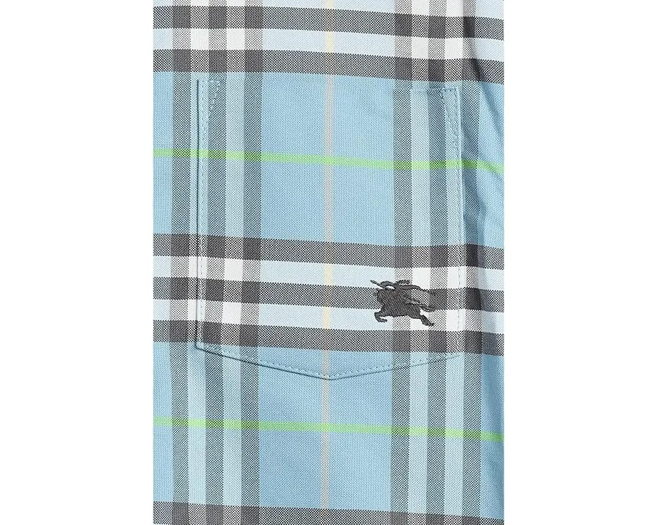 Рубашка Burberry Kids Billy в клетку для детей