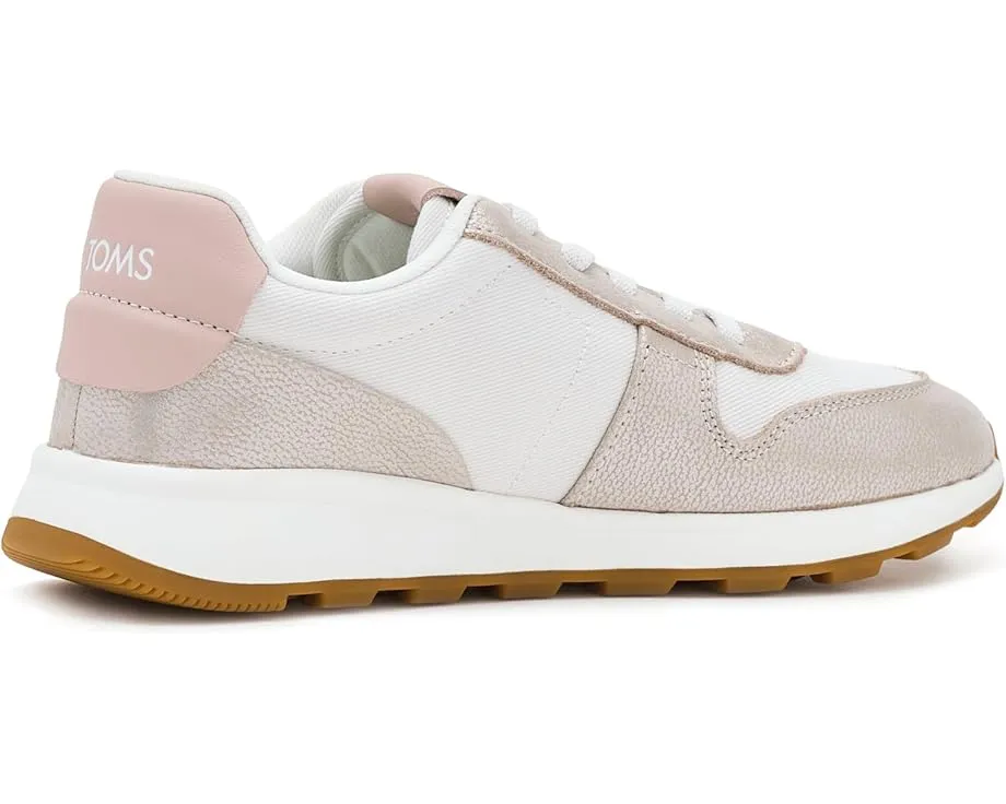 Кроссовки TOMS TRVL LITE Retro из замши с эластичным мысом и съемной стелькой