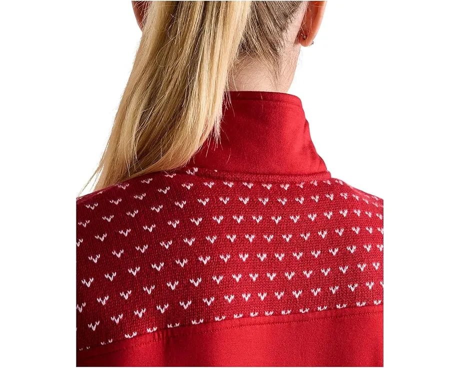 Толстовка Vineyard Vines Dreamcloth Shep Shirt с молнией и манжетами с отверстиями для большого пальца