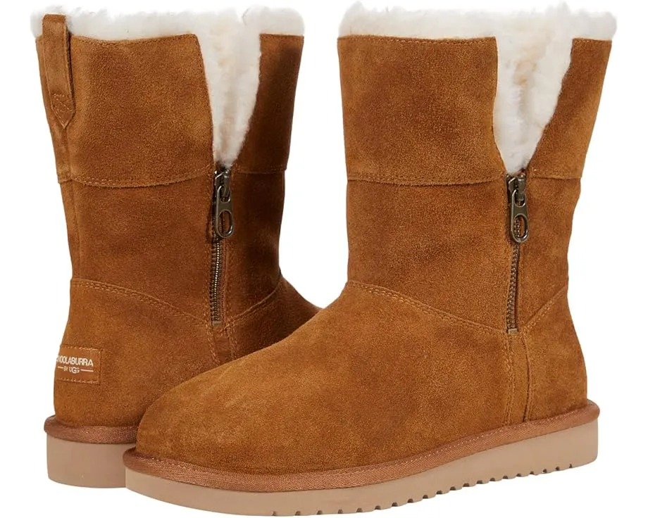 Короткие сапоги Koolaburra by UGG Aribel с отделкой из меха