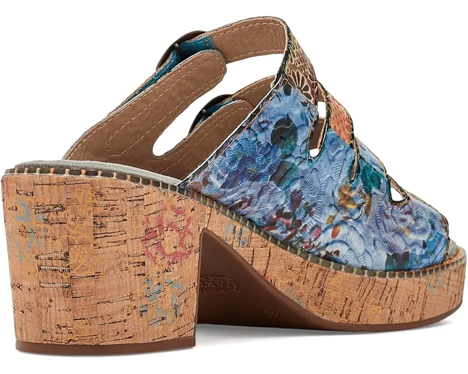L'Artiste by Spring Step Сандалии Teetimer на пробковой платформе с цветочным принтом