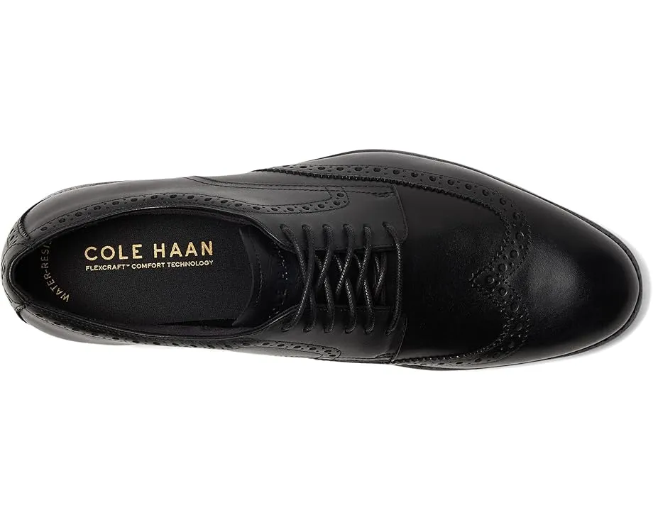 Оксфорды Cole Haan Harmon Grand Wingtip с кожаной подкладкой и подошвой EVA