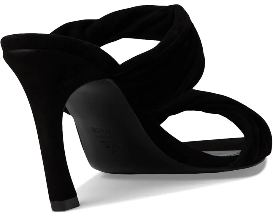 Туфли-мюли Schutz Meline из замши на скульптурной шпильке