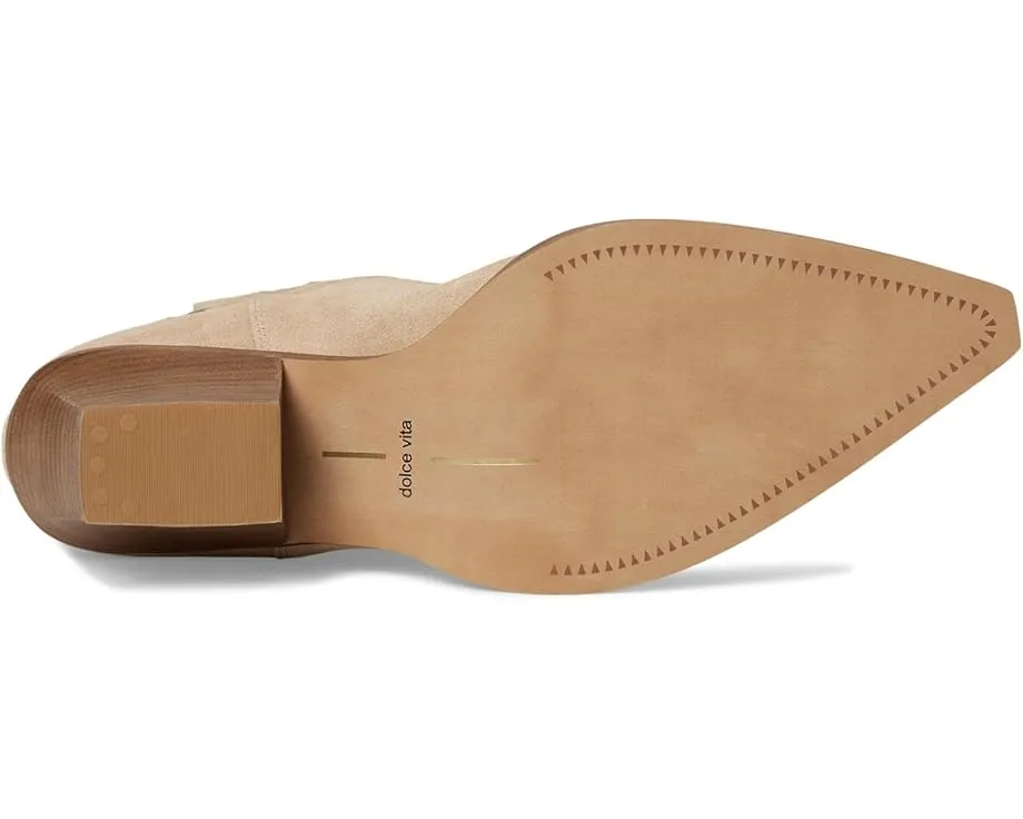 Ботильоны Ravena с кожаным верхом и квадратным носком Dolce Vita