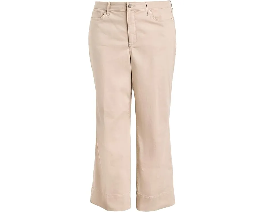 Укороченные джинсы Plus Size Teresa с широкими штанинами от NYDJ