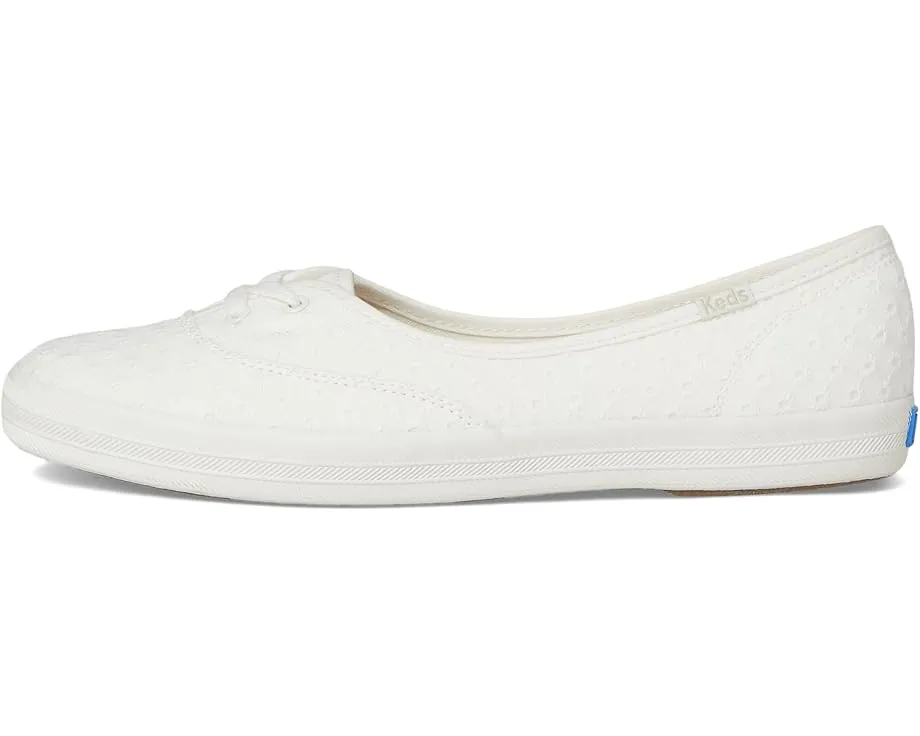 Keds The Mini балетки с люверсами в виде маргариток и резиновой подошвой