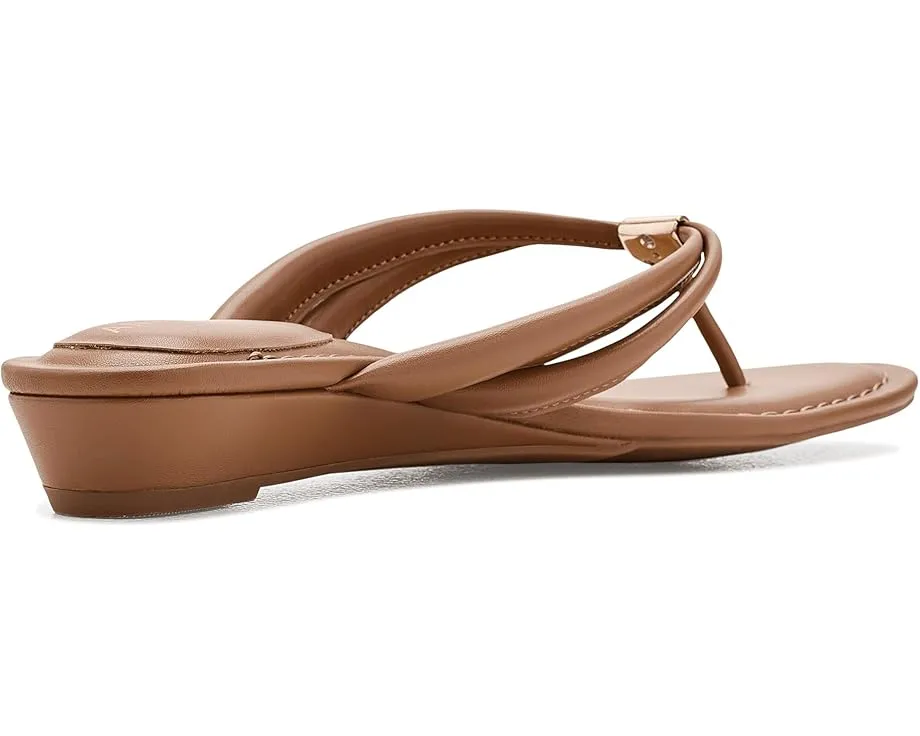 Anne Klein Bari босоножки на танкетке черные
