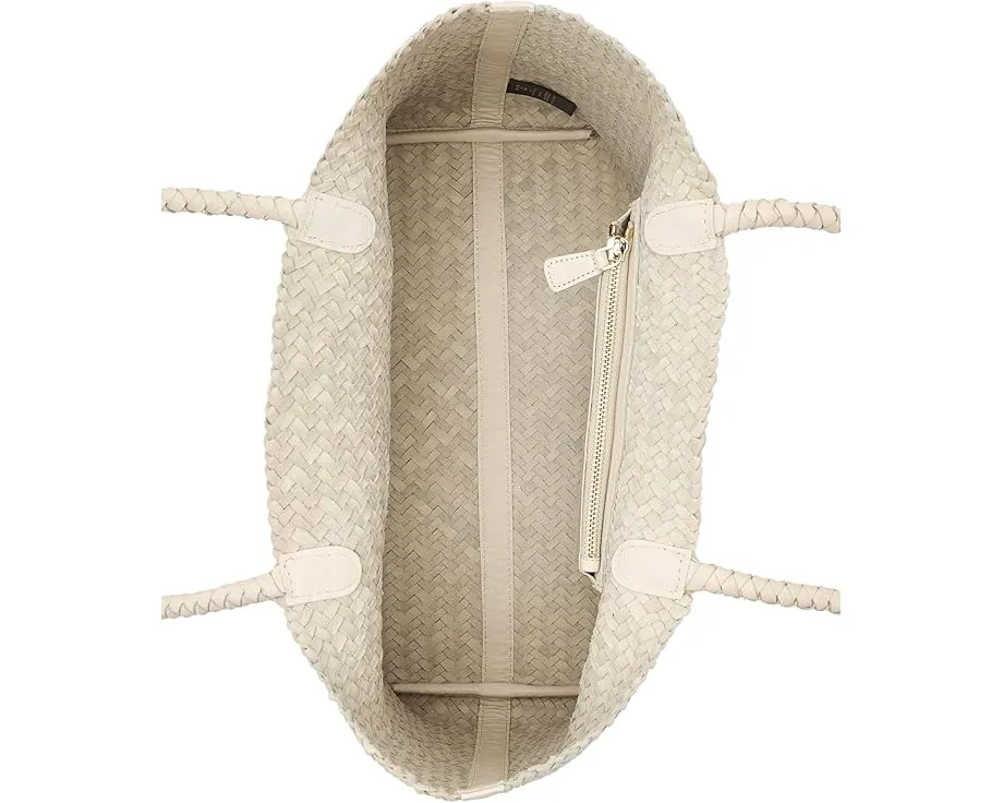 Madewell Кожаная сумка-тоут Handwoven Leather Tote с плетеным дизайном