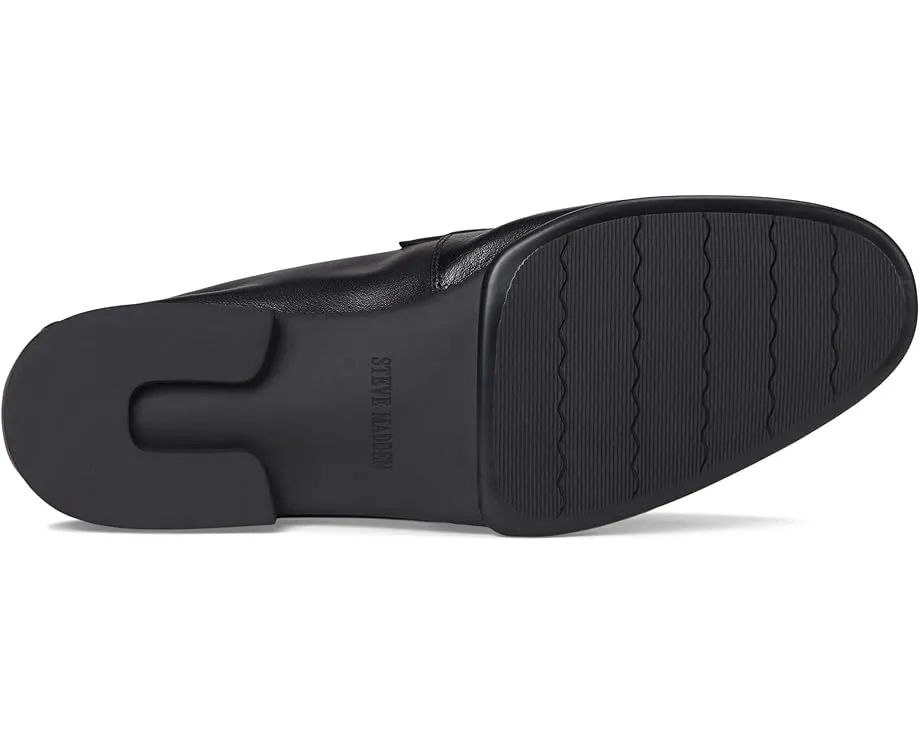 Пенни лоферы Steve Madden Belleaire из кожи с квадратным каблуком