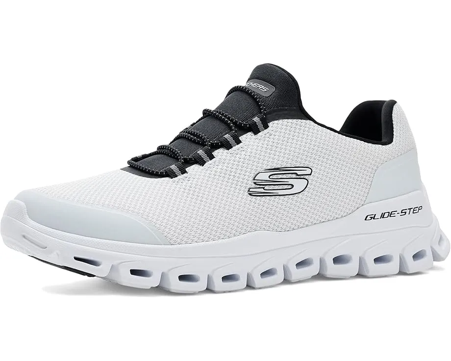 Эластичные кроссовки SKECHERS Glide-Step Noltek с геометрической подошвой