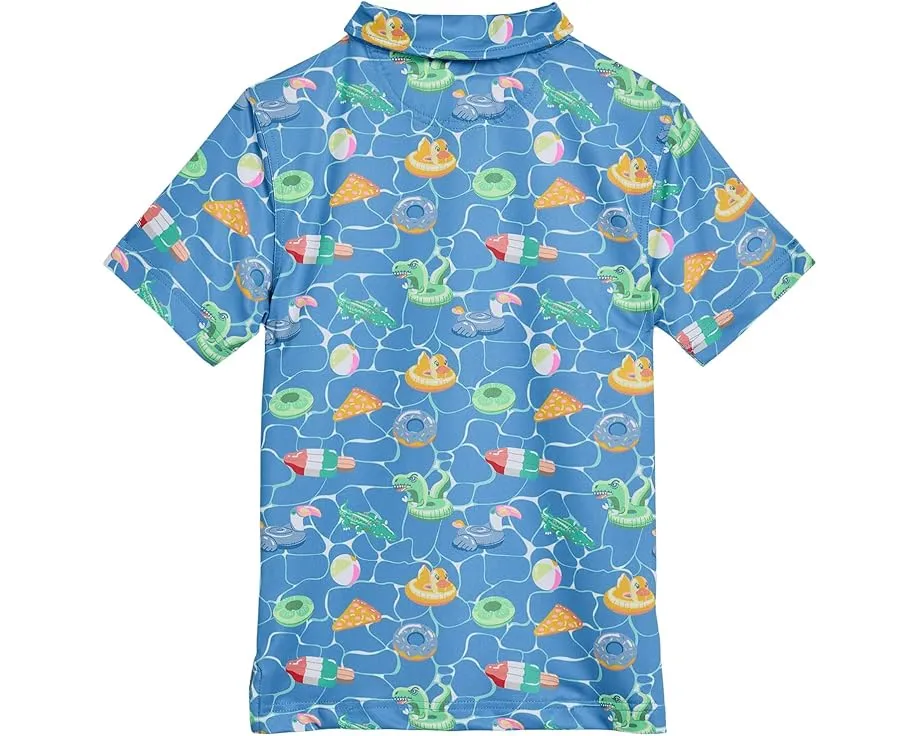 Polo The Cannonball Crew Chubbies Kids с пляжным принтом