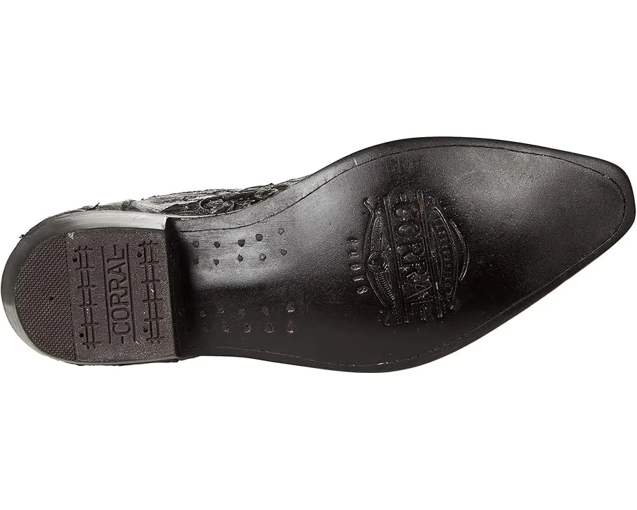 Сапоги A4116 от Corral Boots с зауженным носком и декоративным верхом