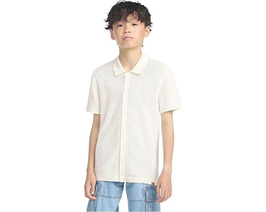 Поло Button Through Swolo для детей из мягкой пряжи Avery