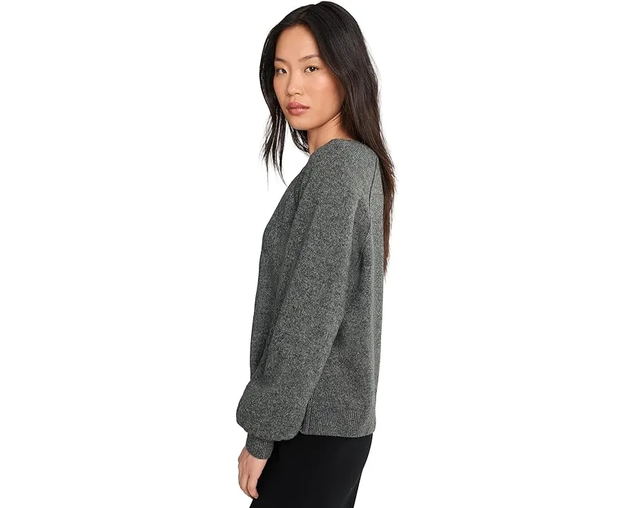 Crew Neck with Raglan Puff Sleeve