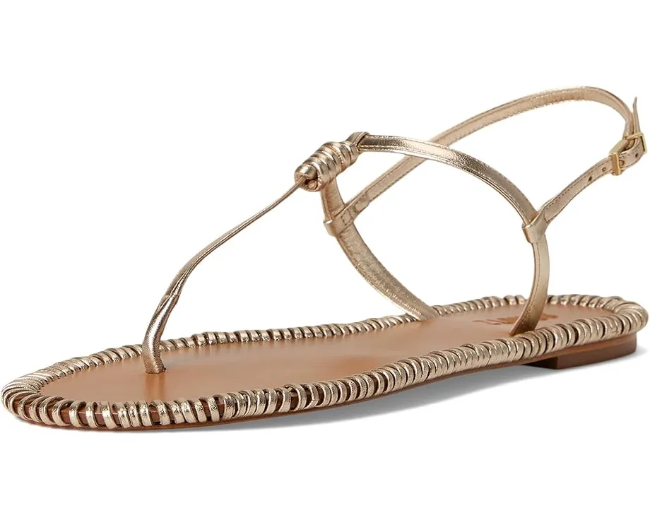 Босоножки Schutz Elsha Sewing с миндалевидным носком и плоским каблуком