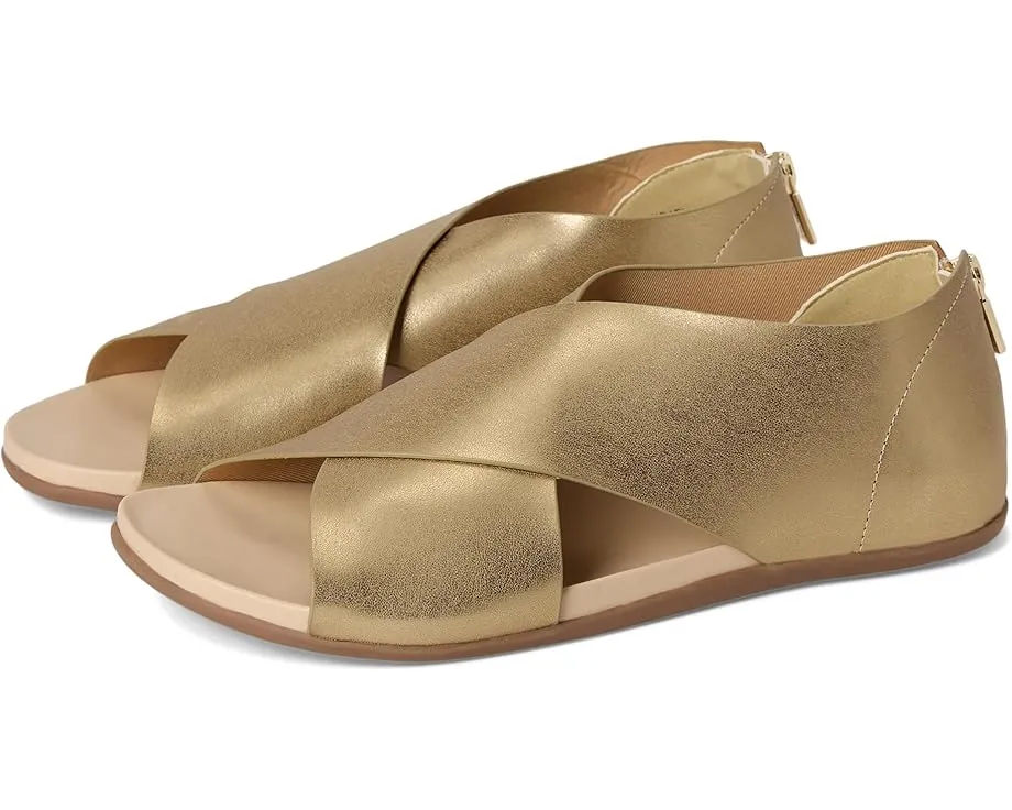 Босоножки Selena с перекрестными ремешками и задней молнией