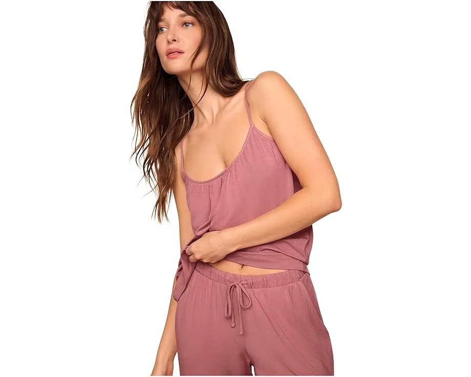 Пижамный комплект Eberjey Gisele из тенселя с топом и брюками