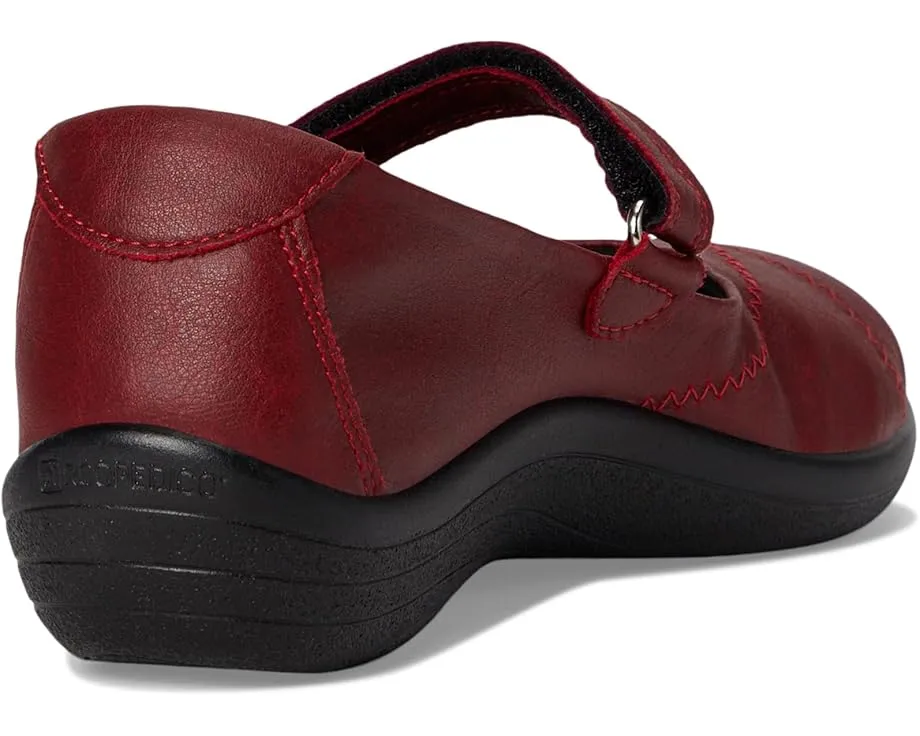 Балетки Triglav с ремешком на липучке и поддержкой свода Arcopedico