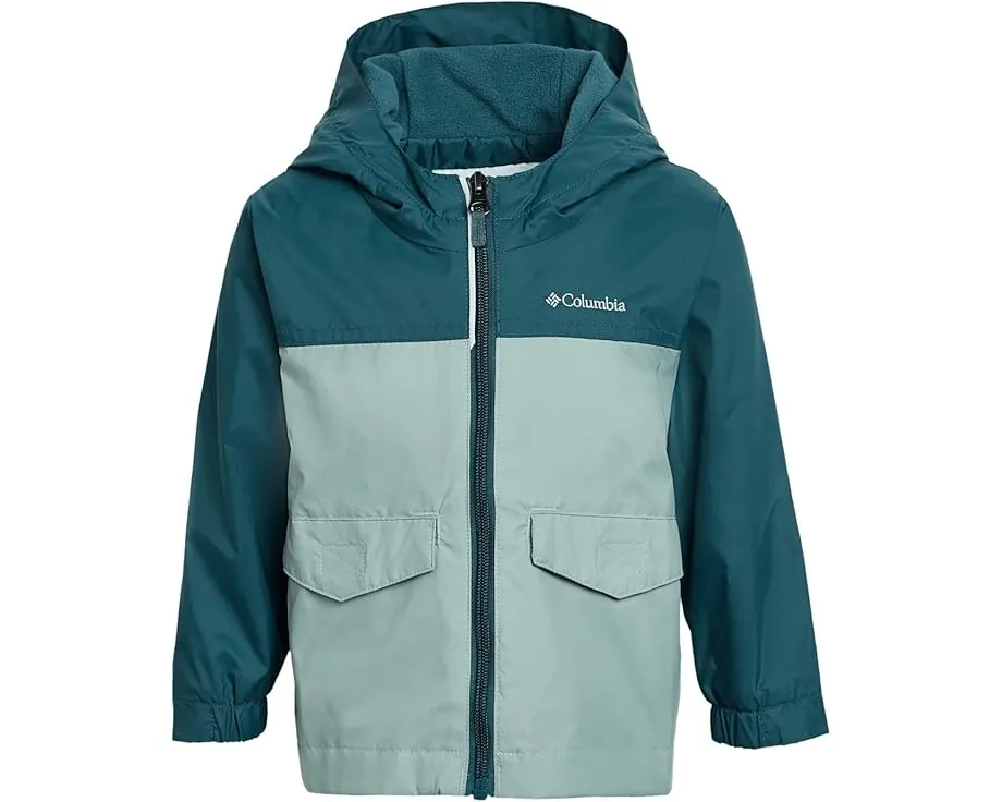 Детская дождевая куртка Columbia Rain Zilla II для малышей с флисовой подкладкой