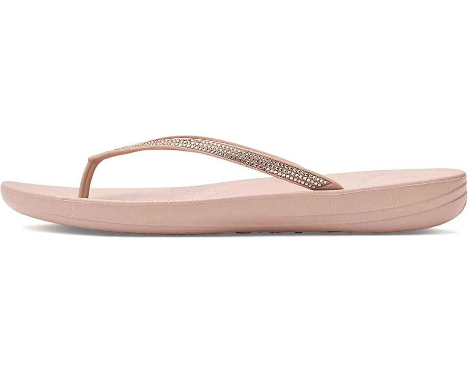 FitFlop шлепанцы Iqushion Sparkle с кристаллами и технологией амортизации