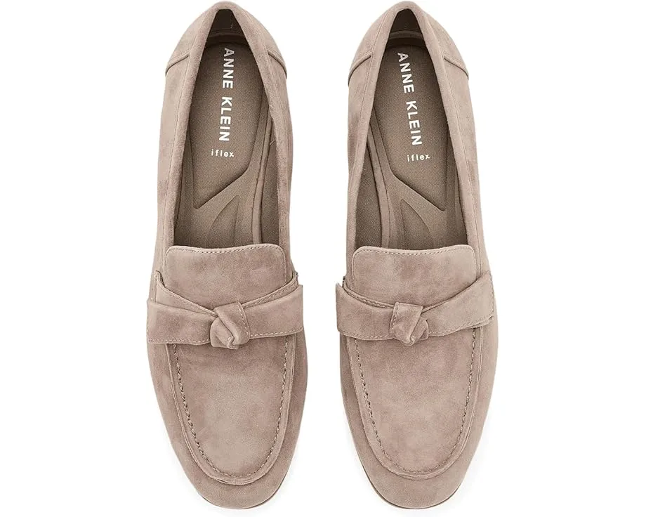 Лоферы Anne Klein Bowie slip on с бантом из замши
