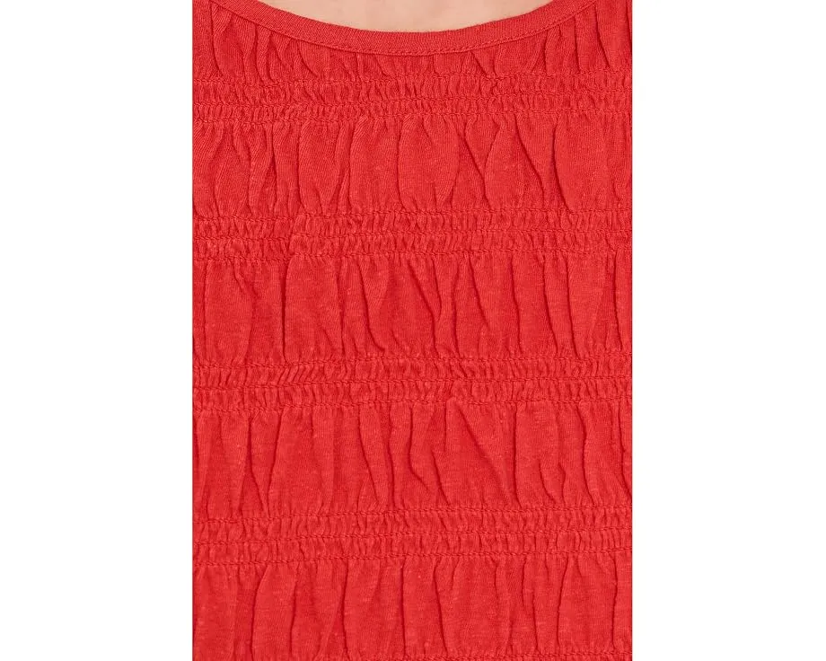 Топ Smocked Boatneck Tank от Madewell со сборками