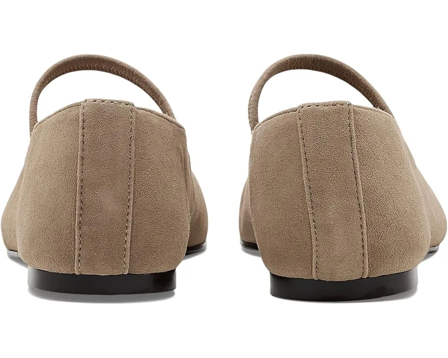 Балетки Madewell Greta из замши с эластичной лямкой