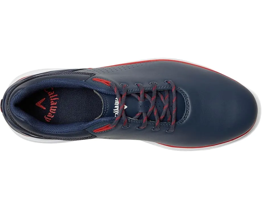 Callaway Newport мужские туфли для гольфа из натуральной кожи с системой шипов FastTwist