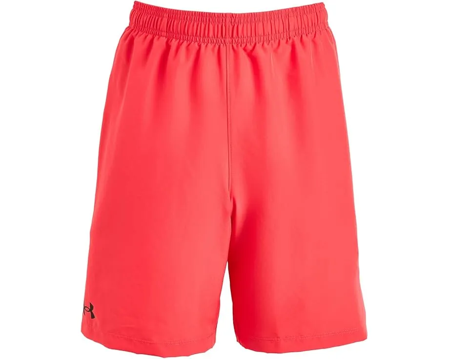 Шорты Under Armour Kids Woven с влагоотводящей тканью и регулируемым поясом