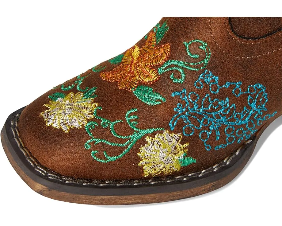 Roper Bailey Floral детские вестерн-сапоги с цветочной вышивкой